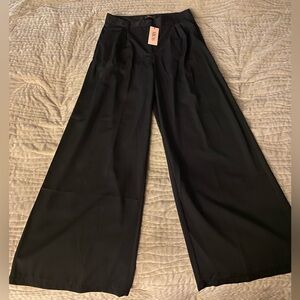Black Micas casual slacks